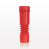 Flexible Suction Connector, Red - 32012 - Qosina Corp.