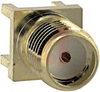 connector,rf coaxial,sma pcb jack receptacle,4 legs,blunt post terminal,gold -- 70142768