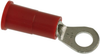 Terminal, Ring Tongue, Stud 6, Crimp, Red; Stud Size - Metric 3M - 94T2837 - Newark, An Avnet Company