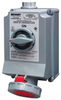 Pin and Sleeve Receptacle with Disconnect -- 3100SMI6W - Image