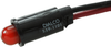 Panel Mount Indicator, Led, 6.35Mm, Red, 1.8V; Led Color Dialight - 30K2978 - Newark, An Avnet Company