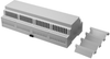 Enclosure, Ip20, Din Rail, Vented, Kit, Din Rail, 58 Mm, 210 Mm, 90 Mm, Pc (Polycarbonate), Grey Rohs Compliant Camdenboss - 76R0183 - Newark, An Avnet Company