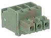 Plug, Terminal Block; 8 A; 160 V; 3.5 mm; 28-16 AWG; 3; Screw; 2.5 kV; 160 V - 70054721 - Allied Electronics, Inc.