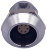 Circular Conn, Rcpt, 6Pos, Panel; Product Range Norcomp - 03AC0803 - Newark, An Avnet Company