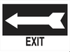 Exit & Directional Sign - 22454 - Brady Corporation