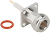 Rf Connector, N, Straight Jack, Panel; Connector Type Amphenol Rf - 89K6951 - Newark, An Avnet Company