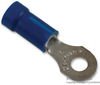 Terminal, Ring Tongue, #6, Crimp, Blue; Stud Size - Metric Abb - Thomas & Betts - 65F704 - Newark, An Avnet Company