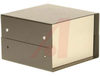 Metal; Aluminum; 0.064 in.; Satin Black; 4 in.; 6 in.; 6 in. - 70165517 - Allied Electronics, Inc.