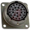 CONNECTOR,MILSPEC BOX MOUNTING RECEPTACLE,CLASS E,26#20 SOLDER SOCKET CONTACT - 70010940 - Allied Electronics, Inc.