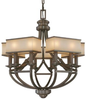 N6958-267B Mid. Chandeliers-Drum Shades - 692237 - Capital Lighting, Inc.