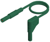 Test Lead, 4Mm Banana Plug-R/a Plug, Grn; Test Connector Type A Hirschmann Test And Measurement - 71AC0971 - Newark, An Avnet Company