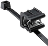Cable Tie & Edge Clip, 8.0 Long, Ec23, 3-6 Mm Panel, 45Lb, Pp/pa66Hirhsuv, Black, 500/pkg Rohs Compliant Hellermanntyton - 75Y4270 - Newark, An Avnet Company