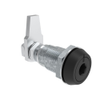VISE ACTION® Compression Latch, Large Size, 8 mm Hex Recess, Zinc Alloy, Powder Coated, Black - E3-16-35 - Southco