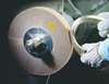 3M Scotch-Brite CP-FB Non-Woven Aluminum Oxide Flap Wheel - Medium Grade - 2 in Face Width - 12 in Diameter - 5 in Center Hole - Density Grade: Hard - 01319 - 048011-01319 - R. S. Hughes Company, Inc.