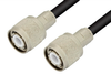 HN Male to HN Male Cable 48 Inch Length Using 93 Ohm RG62 Coax - PE34438LF-48 - Pasternack