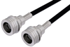 QN Male to QN Male Cable 48 Inch Length Using PE-C195 Coax - PE38449-48 - Pasternack