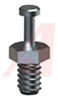 Terminal, Standardized; 2; Free CuttingBrass; Bright Electro-Tin; Threaded - 70182235 - Allied Electronics, Inc.