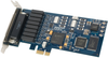 Low Profile PCI Express 8 Reed Relay Output / 8 Isolated Input Digital Interface (3-30V) -- 8012e