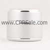 Airless Bottle, Matte Gold Cap, White Body, 30mL -- CPR06GGW - MSX030 - Image