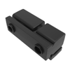 Lift-Off Hinge In-line Knuckle Style, Concealed Mount, Zinc Alloy, Powder Coat, Black - 96-110 - Southco