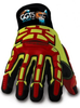 Hexarmor Arctic Gator GGT5 Black/High-Visibility Red/Yellow 9 Superfabric Cut-Resistant Gloves - ANSI 5, EN 388 5 Cut Resistance - Uncoated - 4031 SZ 9 - 4031 SZ 9 - R. S. Hughes Company, Inc.