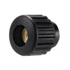 Female Grip Hand Wheel & Knob: Diameter, #10-32 Threads, Thermoplastic -- JCL-700 - Image