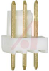Solid Header;2.54mm Pitch KK Header;Vertical Friction Lock;Gold, 3 circuits - 70190602 - Allied Electronics, Inc.
