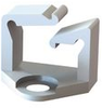 Wire Saddle - Snap Rivet Mount, Locking - LWS-SR-2-01 - Essentra Components