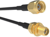 Rf Cable, Sma Rp Plug-Bhd Jack, 24; Connector To Connector Amphenol Rf - 88AH5495 - Newark, An Avnet Company