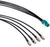 Cable, Fakra Jack-4 X Sma Plug, 3.3Ft; Connector To Connector Amphenol Rf - 50AK9276 - Newark, An Avnet Company