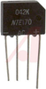 BRIDGE RECTIFIER PRV=1000V IF=2A SIP - 70214645 - Allied Electronics, Inc.