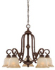 28825-GGL Mid. Chandeliers-Glass Down - 360309 - Capital Lighting, Inc.