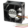 Fans, Thermal Management - Fans - DC Brushless Fans (BLDC) -- 9GA0812P1G61 - Image