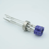 Thermocouple Feedthrough, Type E, 4 Pairs, Miniature Connectors, 1.50″ Dia Stainless Steel Weld Adapter - A0720-3-W - MPF Products, INC.