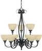 82889-BNB Mid. Chandeliers-Glass Up - 456621 - Capital Lighting, Inc.