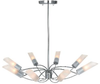 50509-BS/FST Mid. Chandeliers-Glass Up - 605986 - Capital Lighting, Inc.