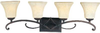 Bathroom Fixtures-Four Lights - 6582 - Light Center (The)