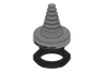KEL-DPF Pyramid Cable Entry Grommets- for Single Cables with Diameters up to 70 mm, M25 - M85 / IP66 / IP68 / UL Type 12/4X* -- 42653 - Image