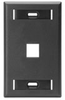 QuickPort Wallplates - 42080-1ES - Leviton Manufacturing