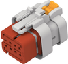 Automotive Housing, Plug, 8Pos, Key A; Product Range Te Connectivity - 22AJ2004 - Newark, An Avnet Company