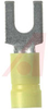 TERMINAL,FORK VINYL INSULATED; 12-10AWG; #10 STUD - 70044392 - Allied Electronics, Inc.