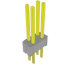 Headers, Male Pins - 612-HTMS-102-53-G-D-ND - DigiKey