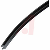 Grommet strip, black nylon 6/6, 25 ft length, .17 w x .20 ht, .085 id - 70211348 - Allied Electronics, Inc.
