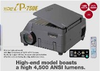 4,500 Lumen Projector w/ 2-million pixel camera & USB image capture - iP-750E - Visual Sound, Inc.