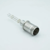 MS Series, Thermocouple Feedthrough, Type K, 2 Pairs, w/ Air-side Connector, 0.75″ Dia Stainless Steel Weld adapter - A0429-1-W - MPF Products, INC.