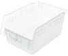 Akro-Mils Shelfmax 398 cu in Clear Shelf Storage Bin - 11 5/8 in Length - 8 3/8 in Width - 6 in Height - 1 Compartments - 30080SCLAR - 30080SCLAR - R. S. Hughes Company, Inc.