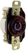 Receptacle; 20 A; 250 VAC; Black; Brass; Bronze; Brass; Bronze; Nylon Polyester - 70116413 - Allied Electronics, Inc.