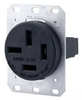 Straight Blade Power Receptacle -- 8350FR - Image