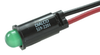 Panel Mount Indicator, Led, 6.35Mm, Green, 2.1V; Led Color Dialight - 30K3007 - Newark, An Avnet Company