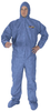 KLEENGUARD A60 Bloodborne Pathogen & Chemical Splash Protection Apparel - A60 coveralls, zipper front w/ storm flap, elastic back, wrists, ankles, hood & boots > SIZE - 4XL > UOM - 24/CS - 45097 - State Safety & Compliance